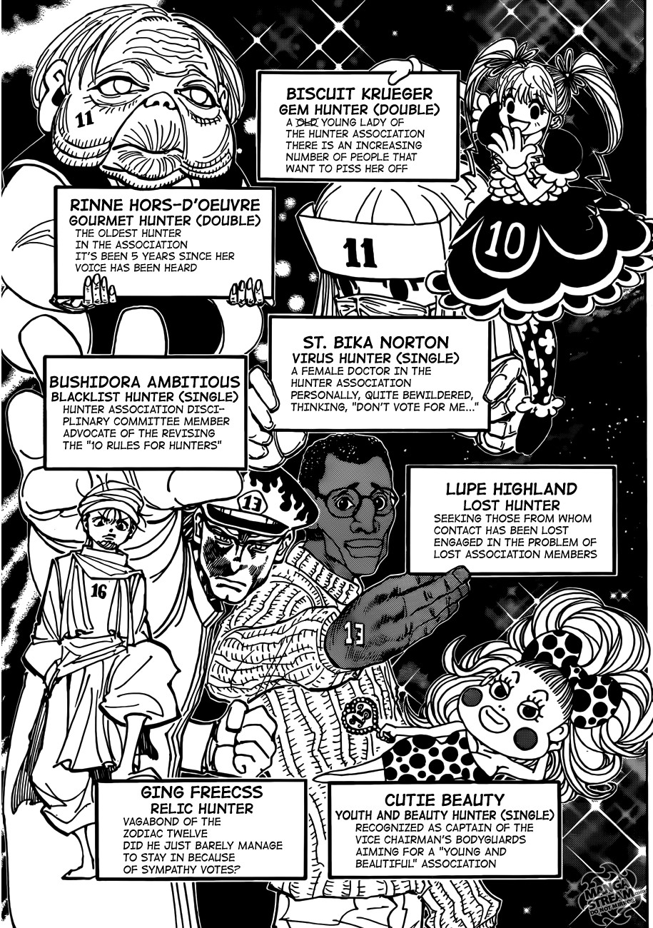 Hunter X Hunter Chapter 326 page 3 - Chapter 326: Open Hostilities