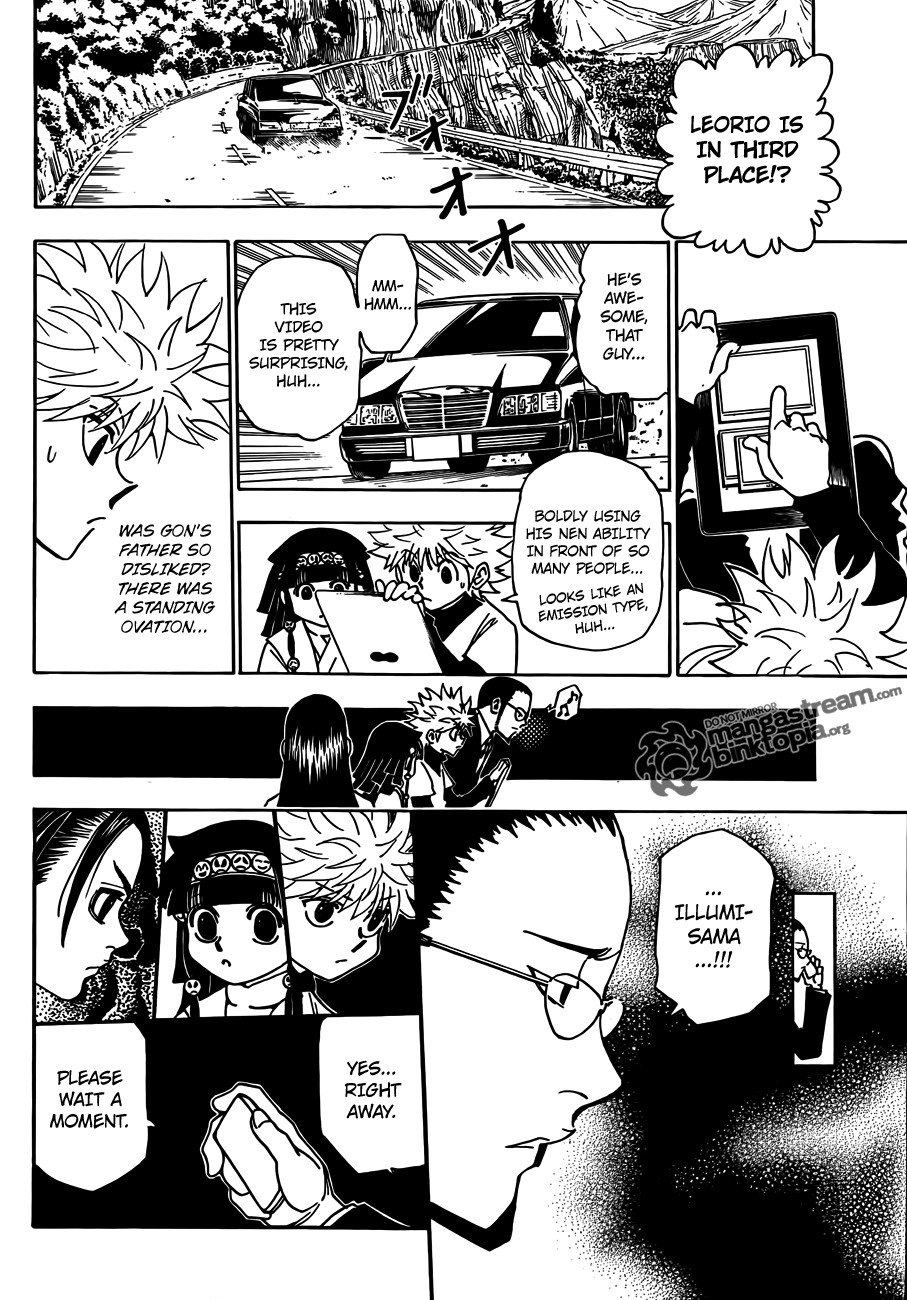 Hunter X Hunter Chapter 326 page 4 - Chapter 326: Open Hostilities