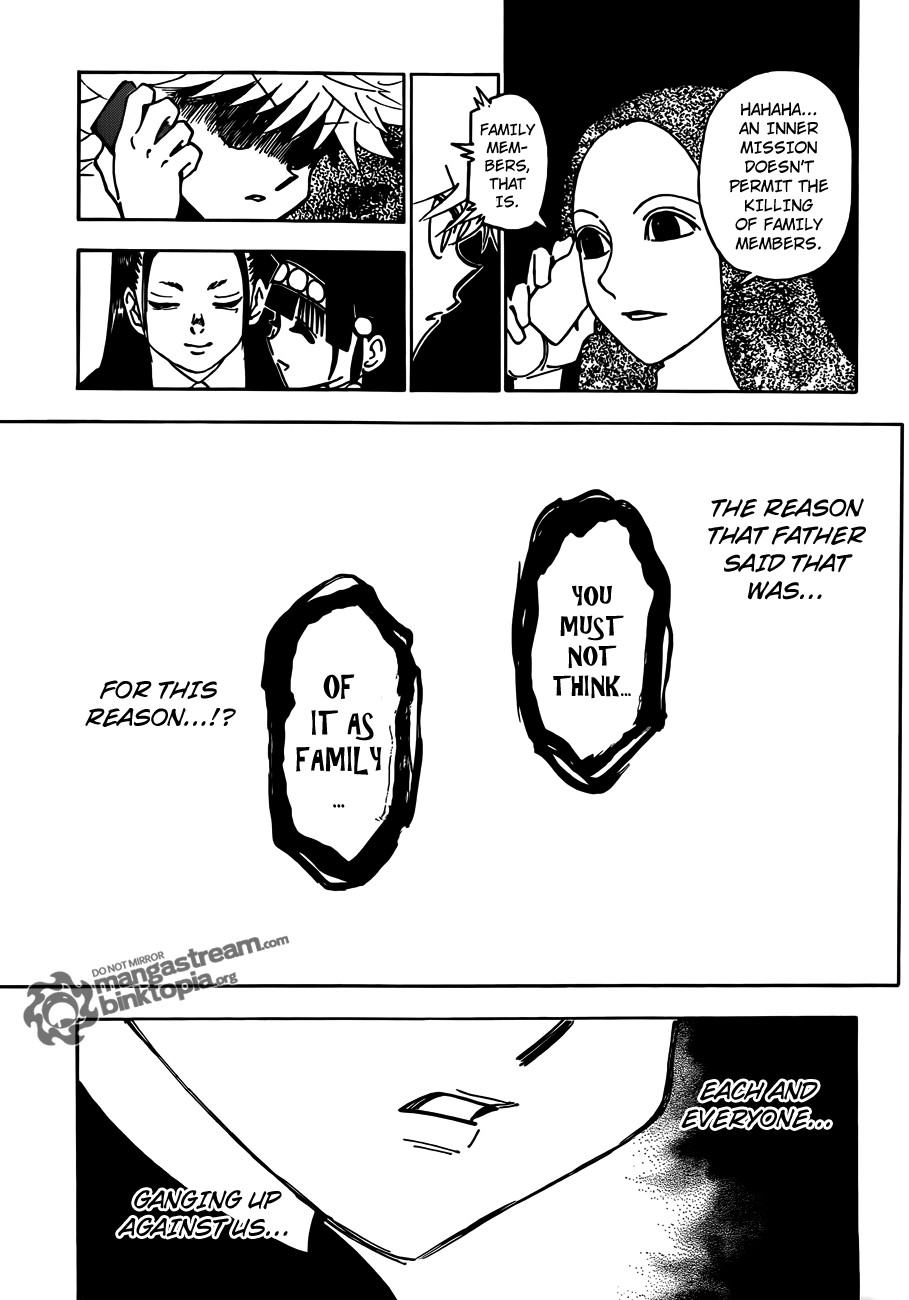 Hunter X Hunter Chapter 326 page 9 - Chapter 326: Open Hostilities