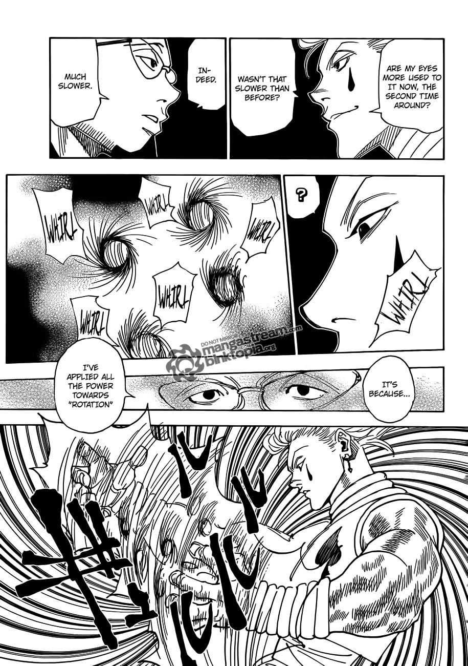 Hunter X Hunter Chapter 327 page 13 - Chapter 327: Riddle