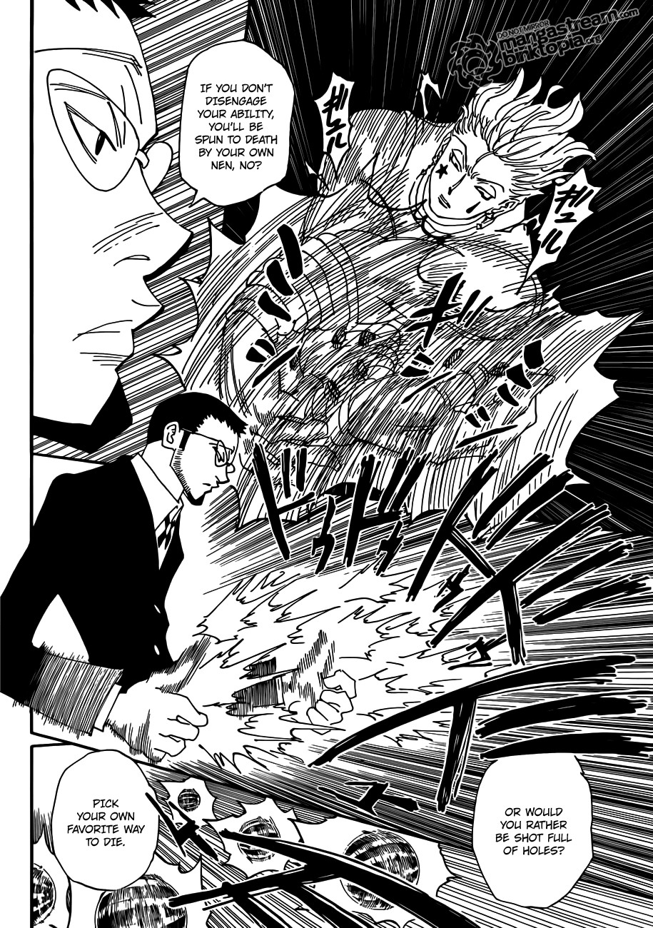 Hunter X Hunter Chapter 327 page 14 - Chapter 327: Riddle