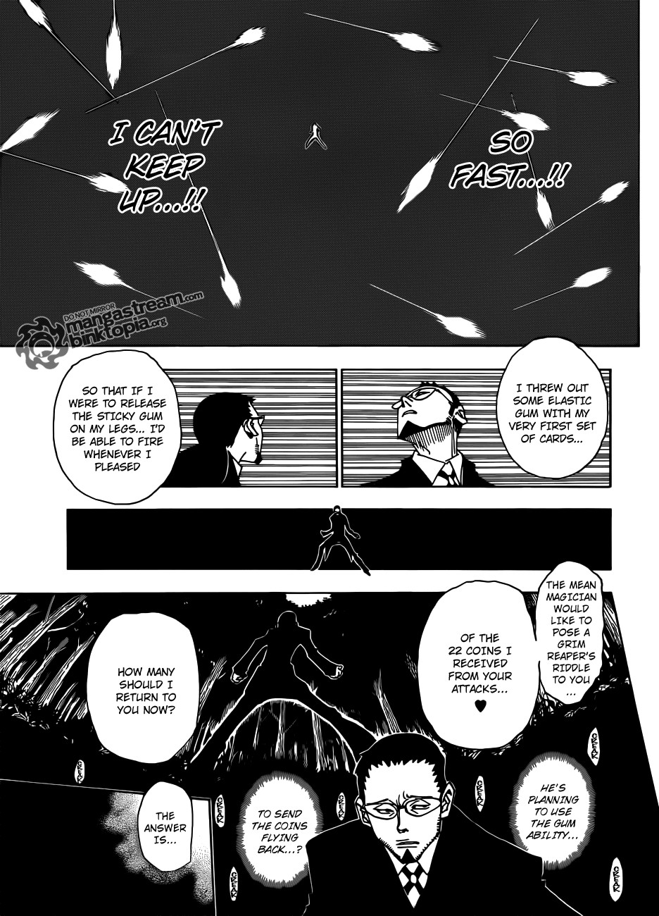 Hunter X Hunter Chapter 327 page 17 - Chapter 327: Riddle