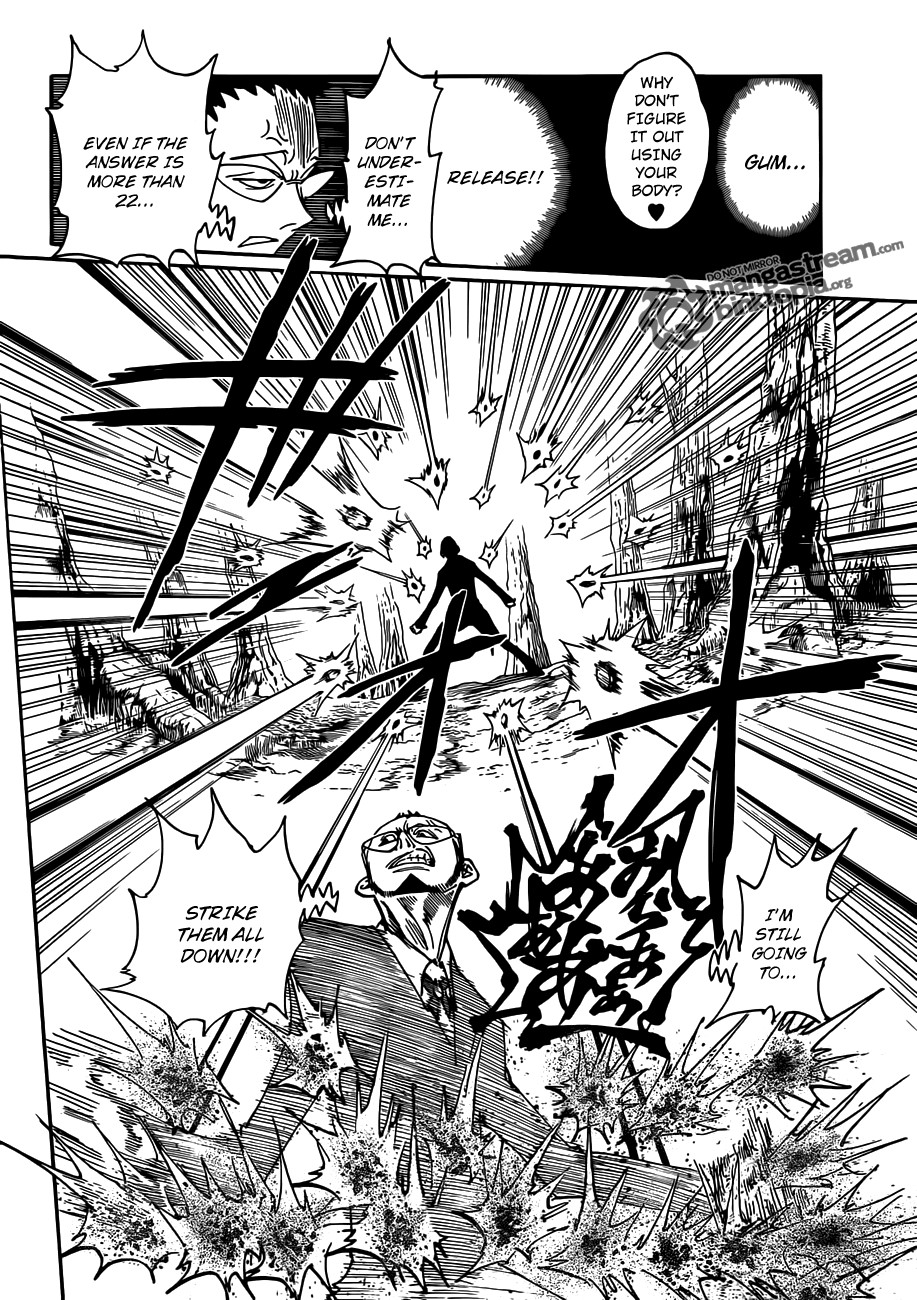 Hunter X Hunter Chapter 327 page 18 - Chapter 327: Riddle