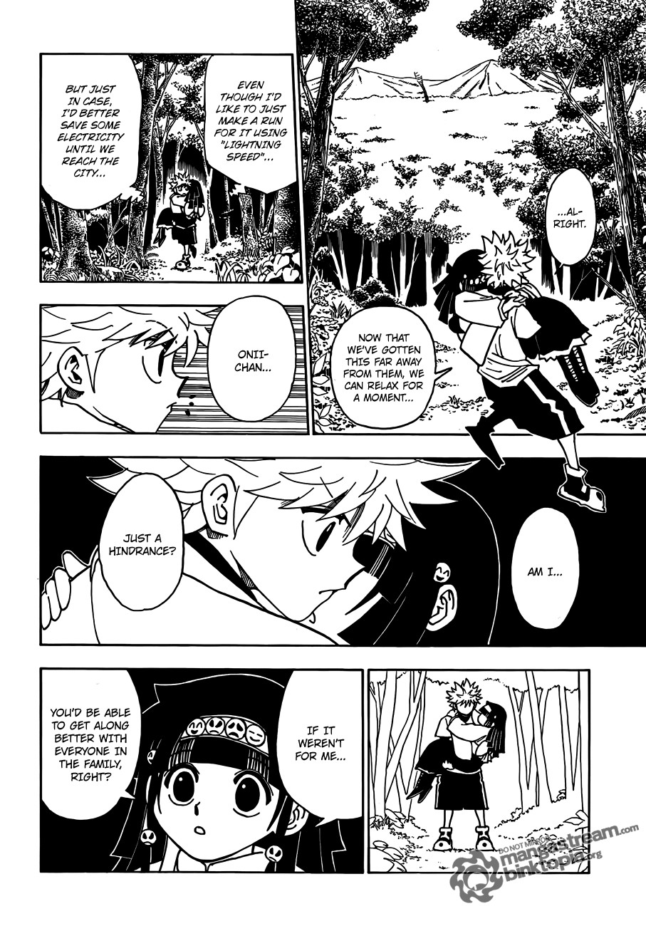Hunter X Hunter Chapter 327 page 4 - Chapter 327: Riddle