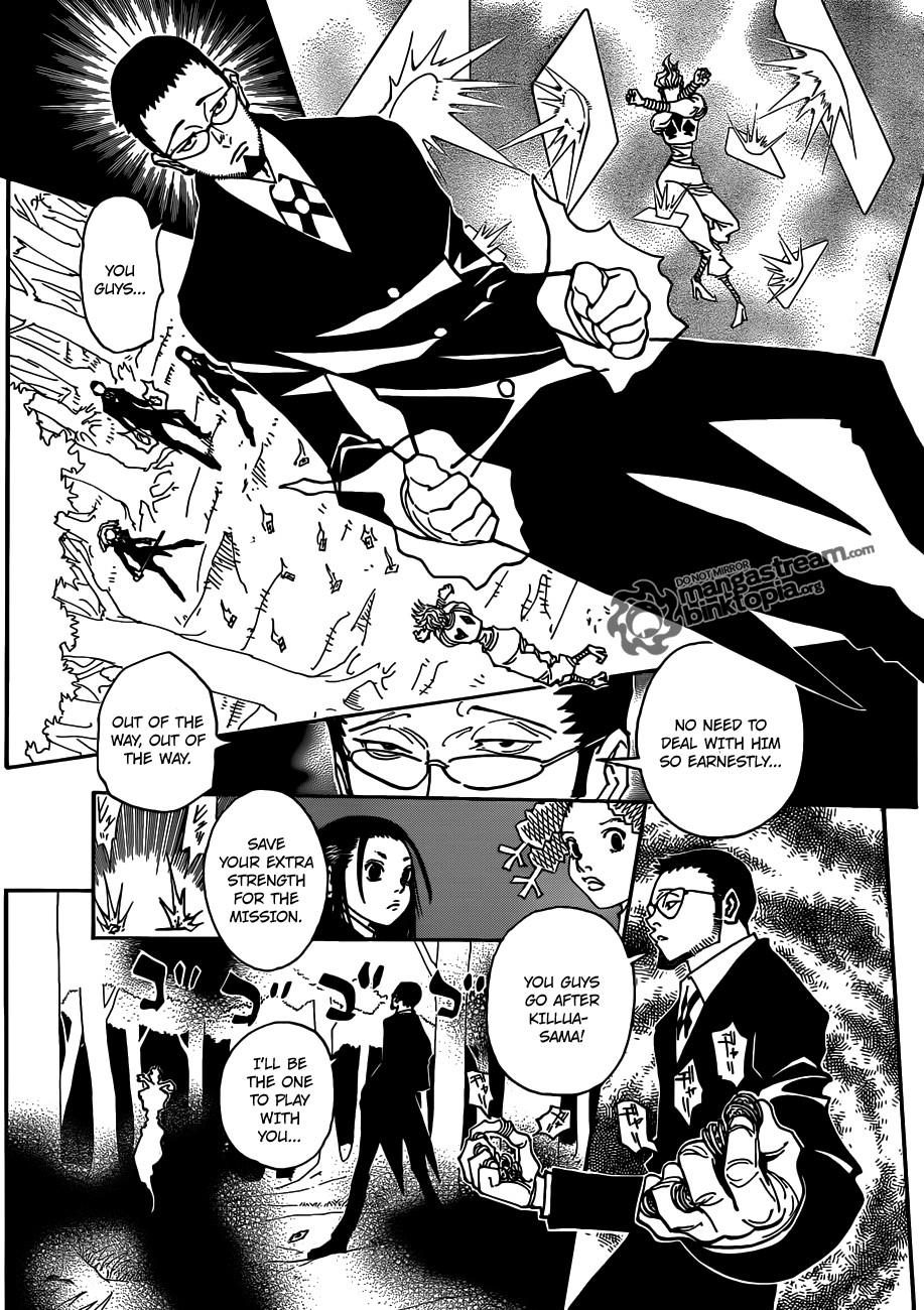 Hunter X Hunter Chapter 327 page 9 - Chapter 327: Riddle