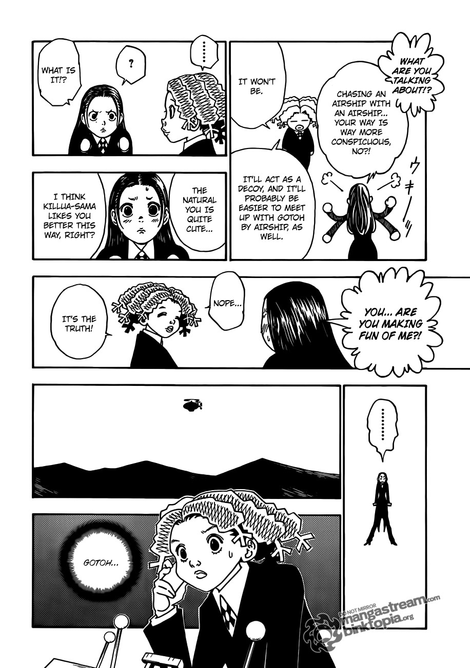Hunter X Hunter Chapter 328 page 10 - Chapter 328: Arrangements