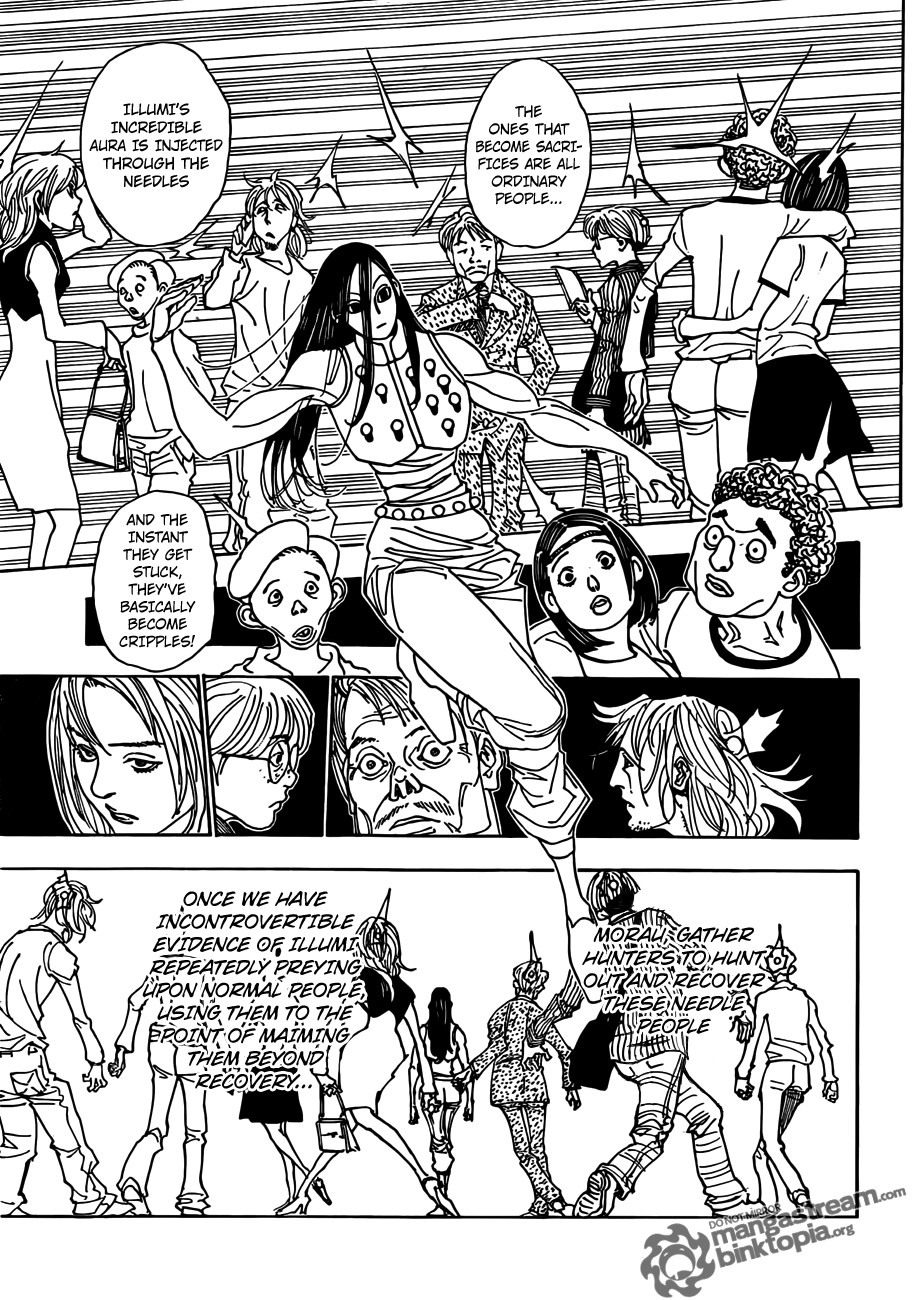 Hunter X Hunter Chapter 328 page 15 - Chapter 328: Arrangements