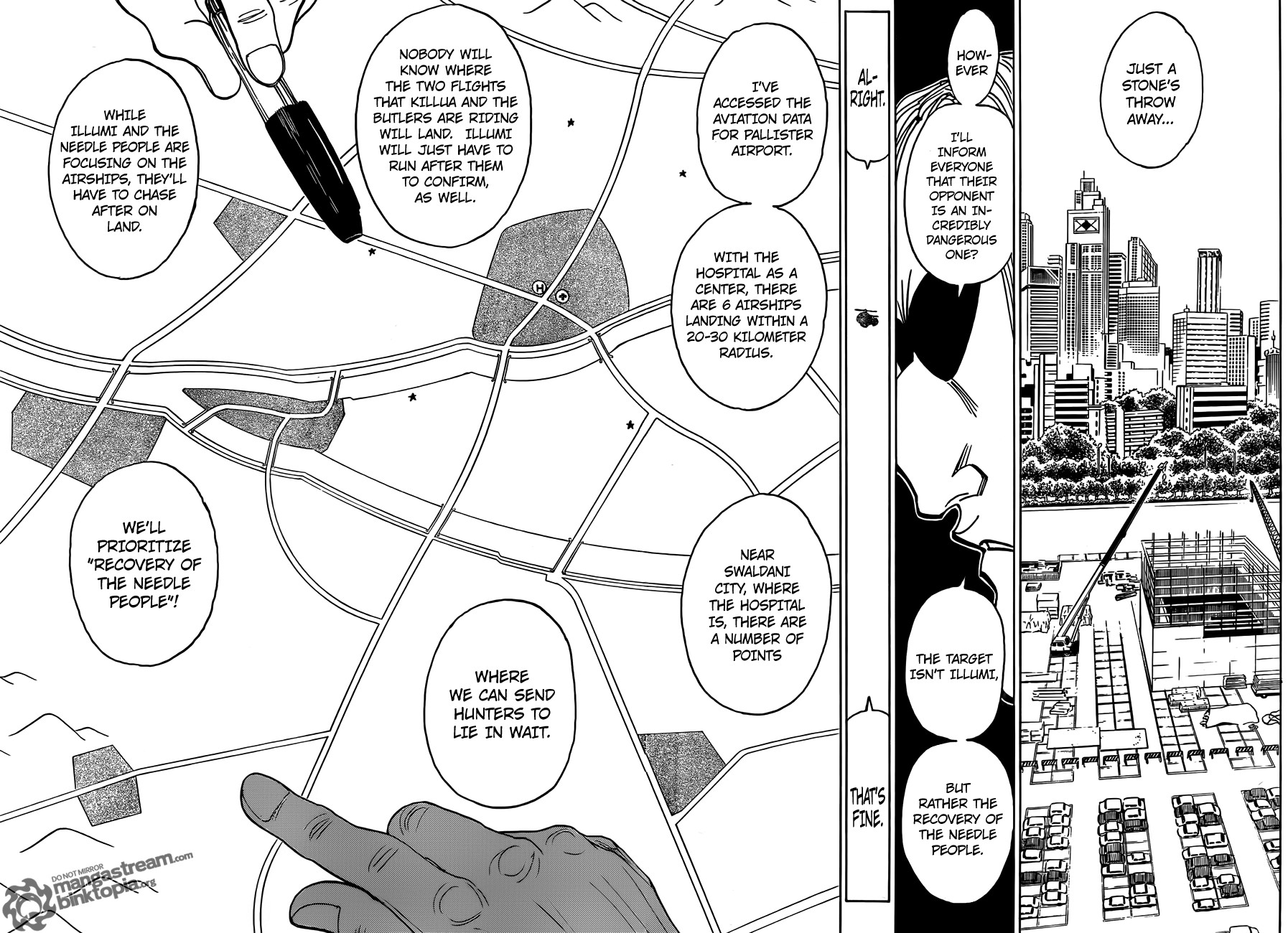 Hunter X Hunter Chapter 328 page 18 - Chapter 328: Arrangements