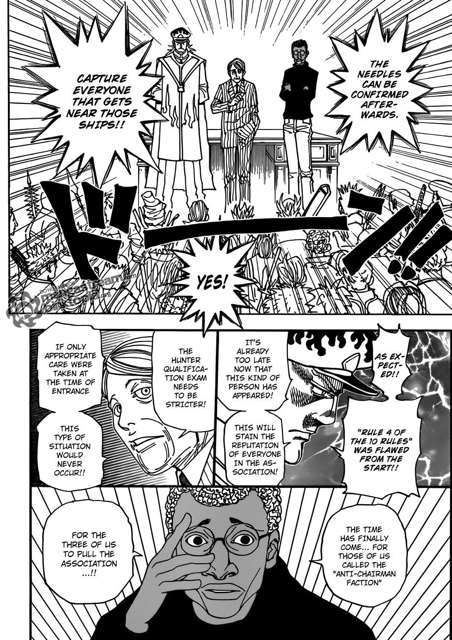 Hunter X Hunter Chapter 328 page 19 - Chapter 328: Arrangements