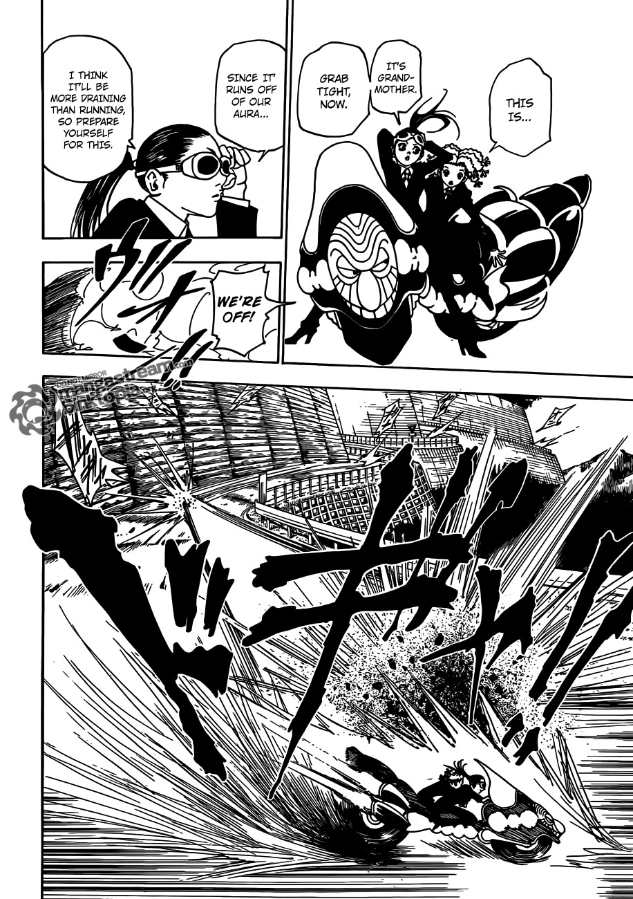 Hunter X Hunter Chapter 328 page 4 - Chapter 328: Arrangements