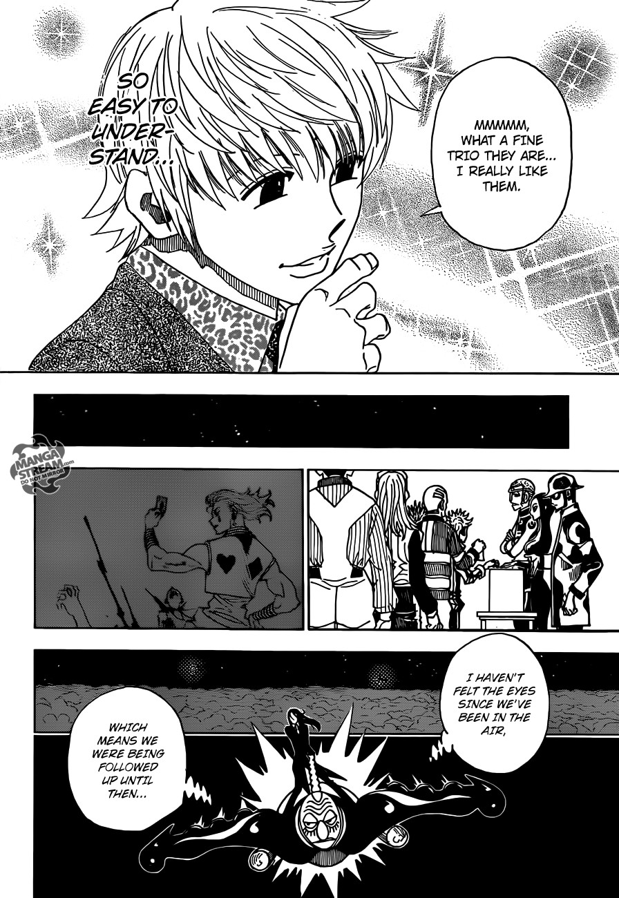 Hunter X Hunter Chapter 329 page 14 - Chapter 329: Spy