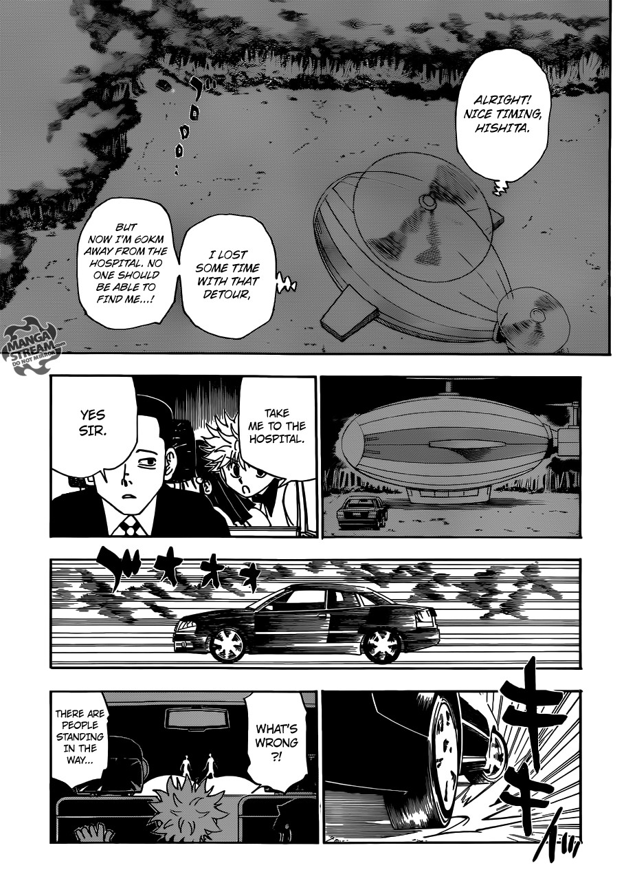 Hunter X Hunter Chapter 329 page 17 - Chapter 329: Spy