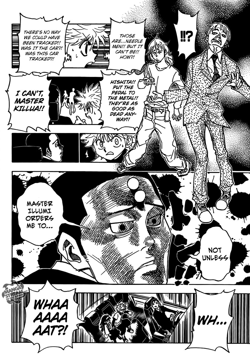 Hunter X Hunter Chapter 329 page 18 - Chapter 329: Spy