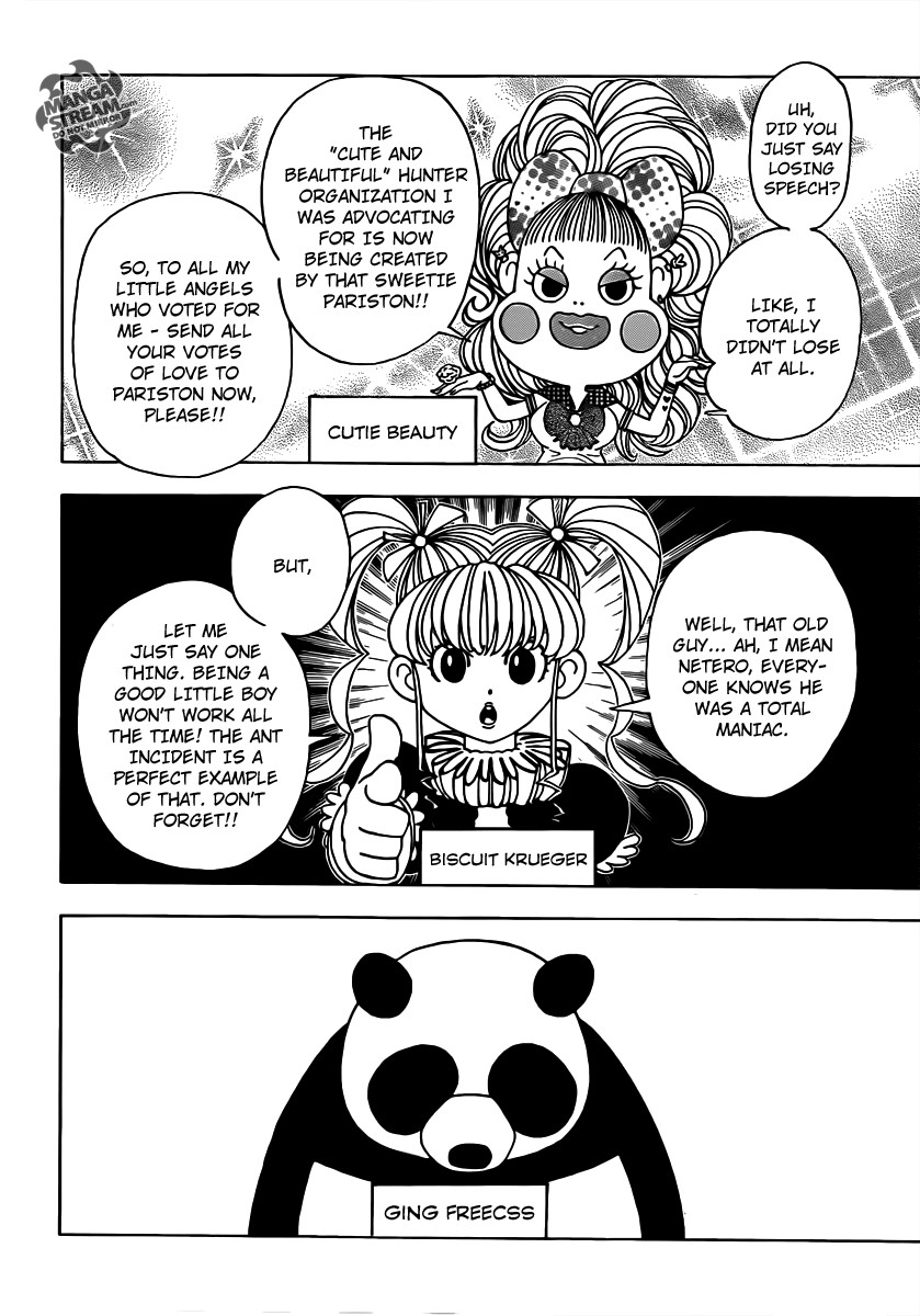 Hunter X Hunter Chapter 329 page 4 - Chapter 329: Spy