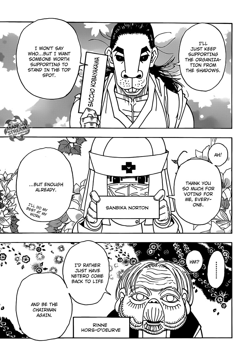 Hunter X Hunter Chapter 329 page 5 - Chapter 329: Spy