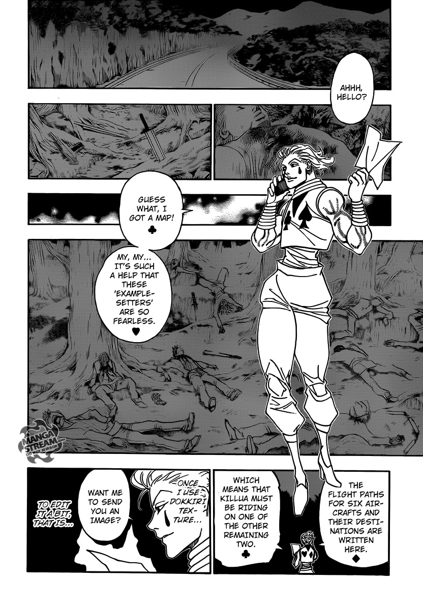 Hunter X Hunter Chapter 329 page 6 - Chapter 329: Spy