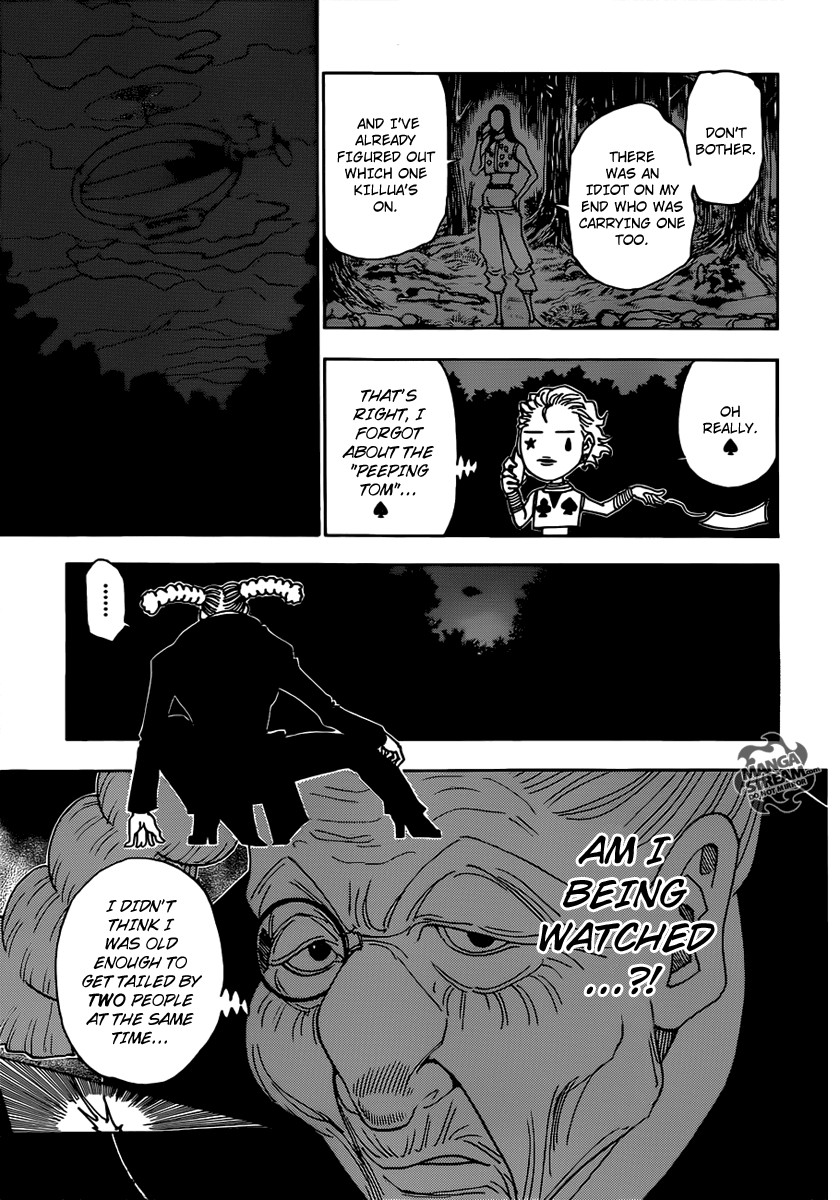 Hunter X Hunter Chapter 329 page 7 - Chapter 329: Spy