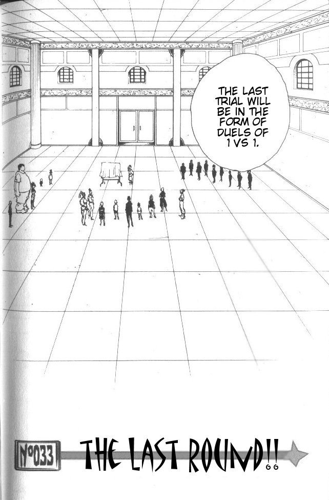Hunter X Hunter Chapter 33 page 3 - Chapter 33: The Final Test Begins!