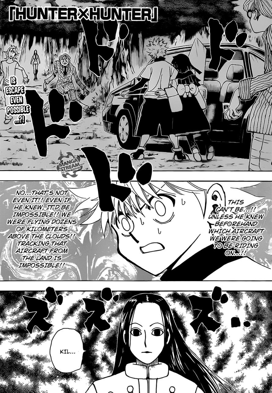 Hunter X Hunter Chapter 330 page 1 - Chapter 330: Confession