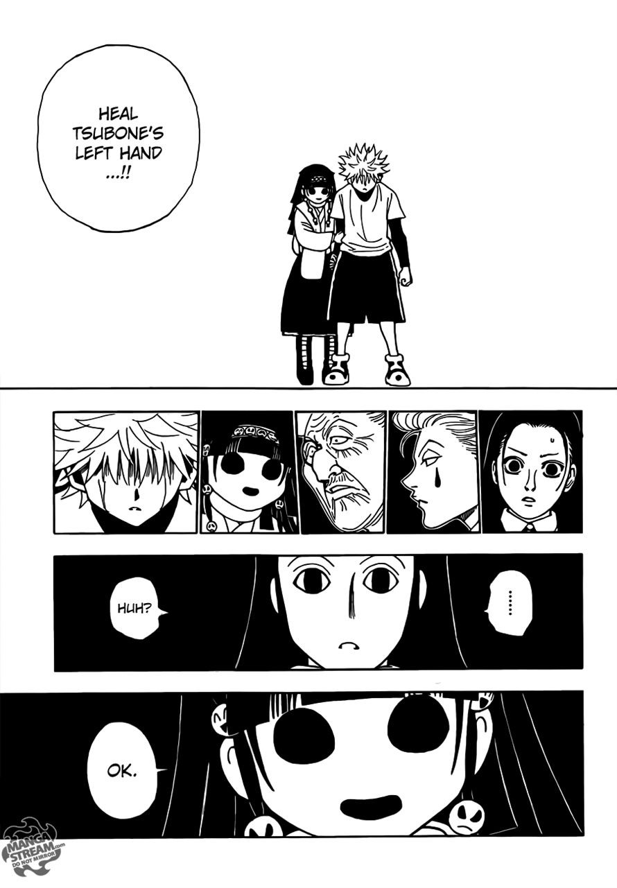 Hunter X Hunter Chapter 330 page 10 - Chapter 330: Confession