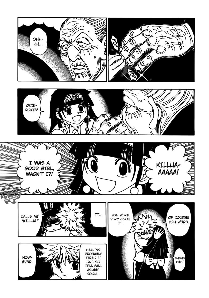 Hunter X Hunter Chapter 330 page 12 - Chapter 330: Confession