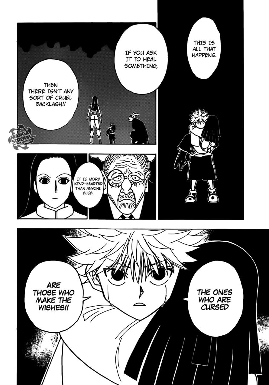 Hunter X Hunter Chapter 330 page 13 - Chapter 330: Confession