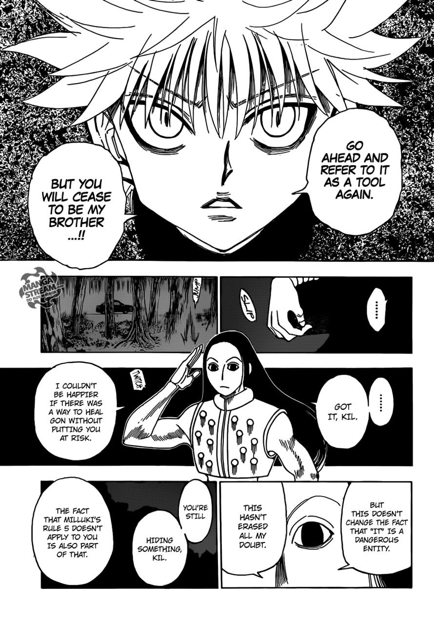 Hunter X Hunter Chapter 330 page 14 - Chapter 330: Confession