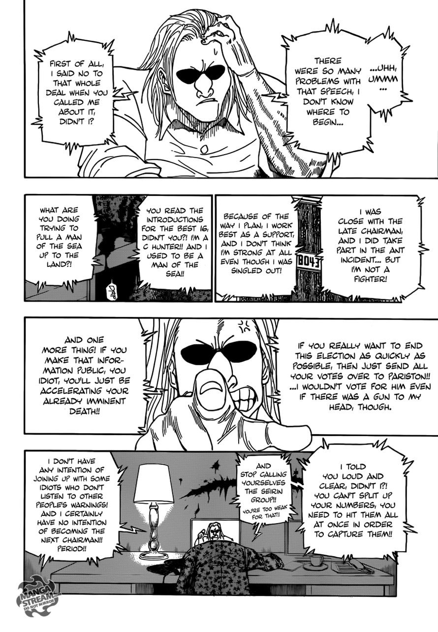 Hunter X Hunter Chapter 330 page 17 - Chapter 330: Confession