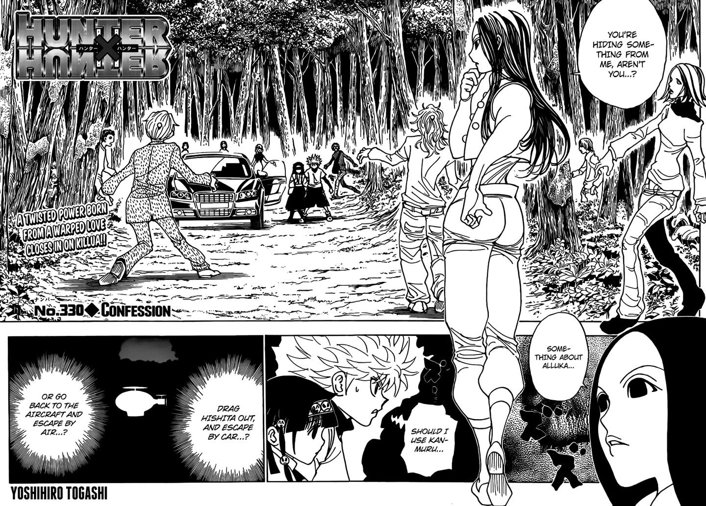Hunter X Hunter Chapter 330 page 2 - Chapter 330: Confession