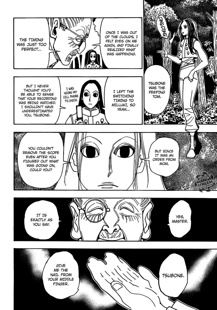 Hunter X Hunter Chapter 330 page 5 - Chapter 330: Confession
