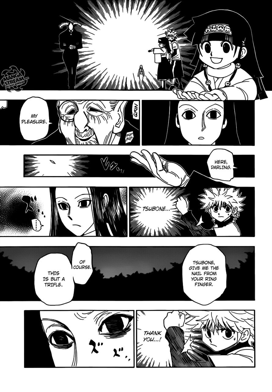 Hunter X Hunter Chapter 330 page 6 - Chapter 330: Confession