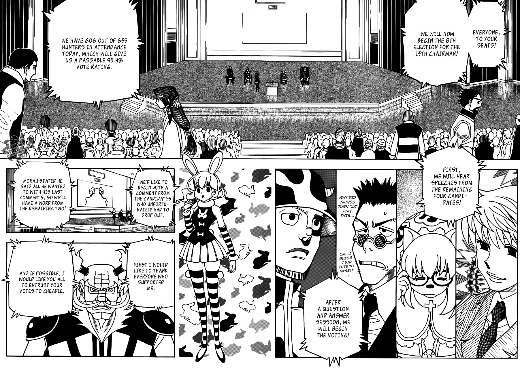 Hunter X Hunter Chapter 331 page 11 - Chapter 331: Day of Reckoning