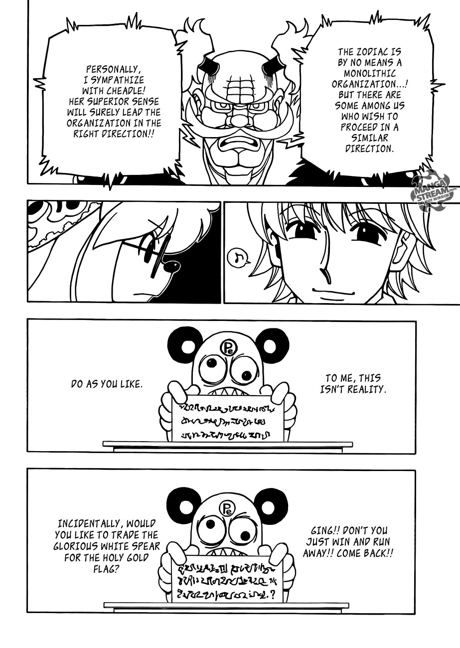 Hunter X Hunter Chapter 331 page 12 - Chapter 331: Day of Reckoning
