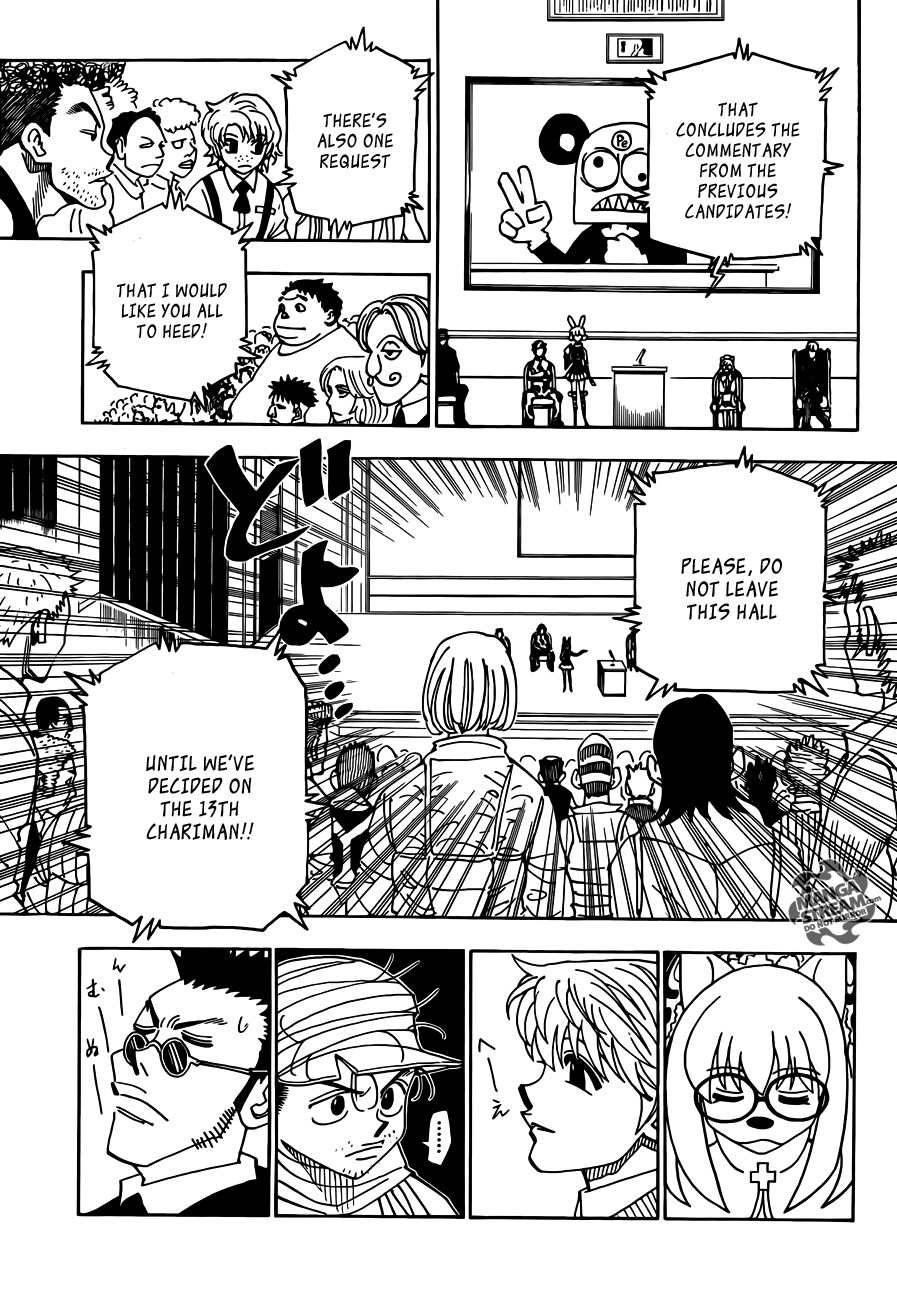 Hunter X Hunter Chapter 331 page 13 - Chapter 331: Day of Reckoning