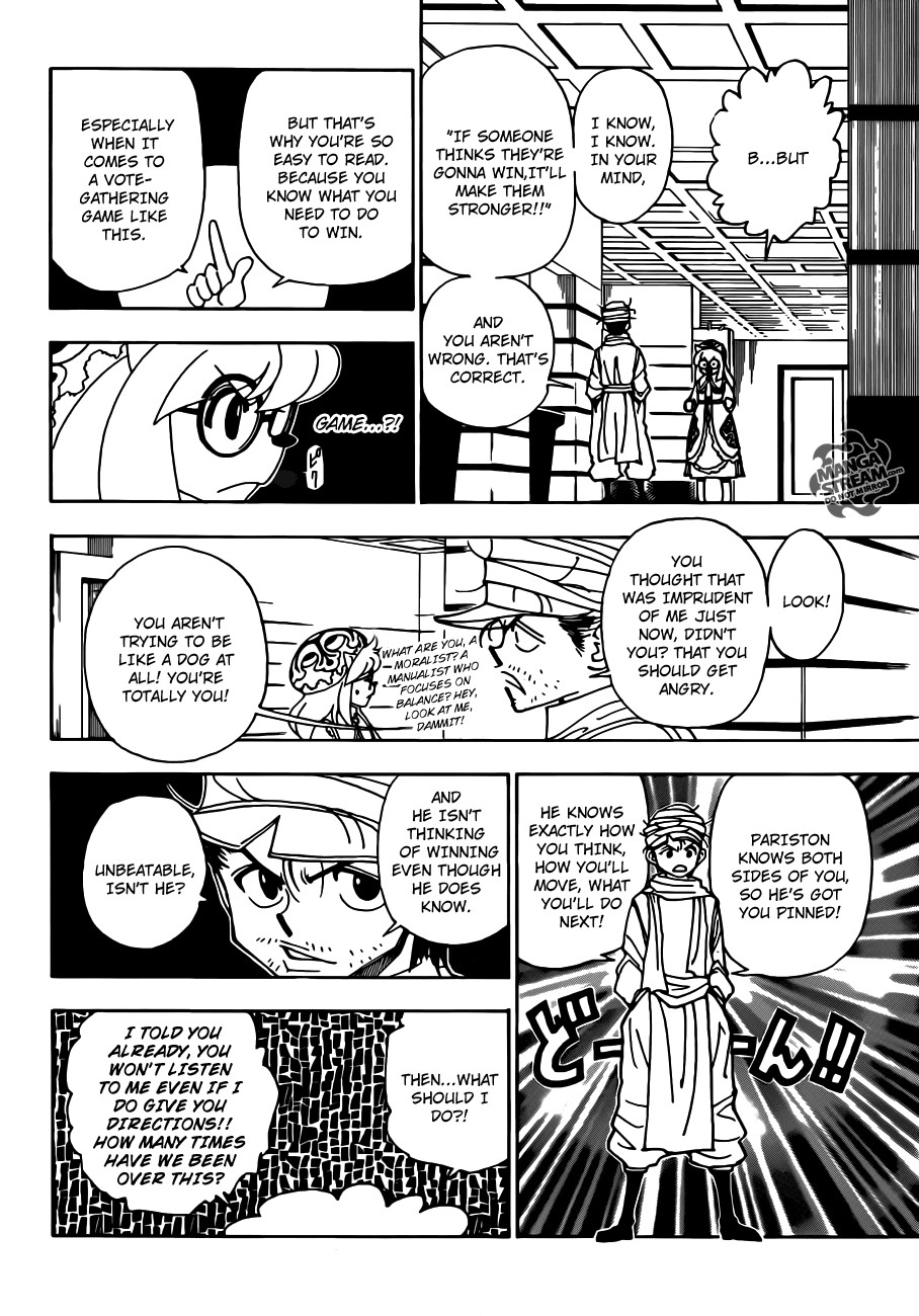 Hunter X Hunter Chapter 331 page 4 - Chapter 331: Day of Reckoning