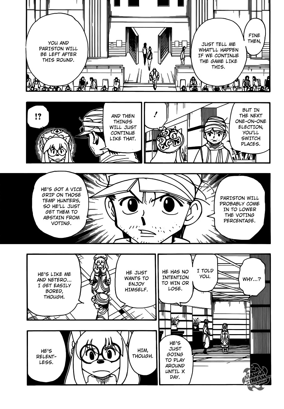 Hunter X Hunter Chapter 331 page 5 - Chapter 331: Day of Reckoning