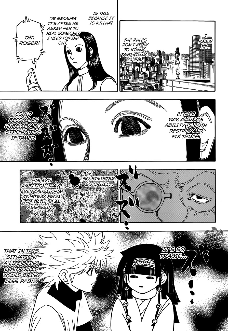 Hunter X Hunter Chapter 332 page 11 - Chapter 332: Applause