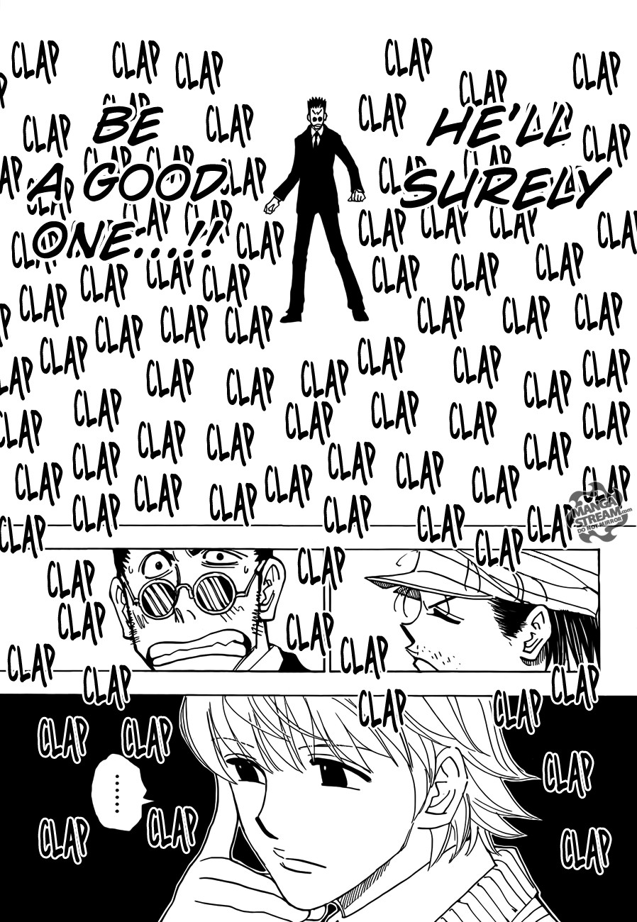 Hunter X Hunter Chapter 332 page 15 - Chapter 332: Applause
