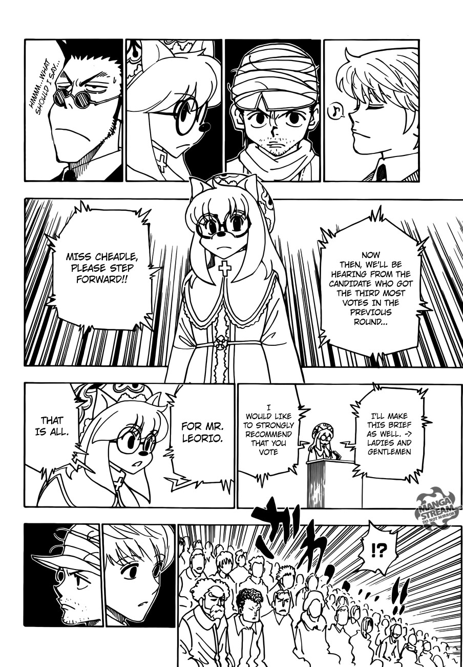 Hunter X Hunter Chapter 332 page 2 - Chapter 332: Applause