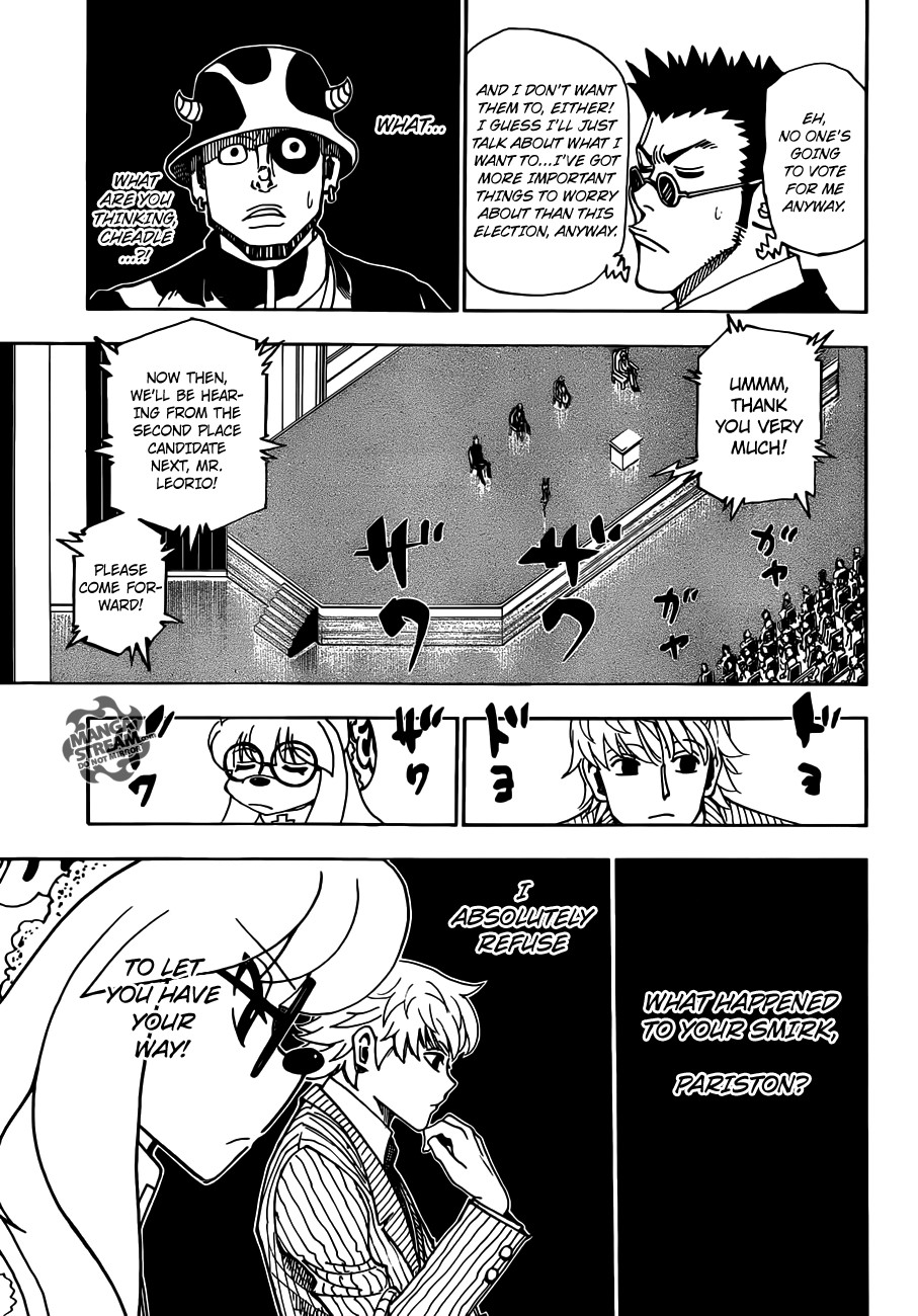 Hunter X Hunter Chapter 332 page 3 - Chapter 332: Applause