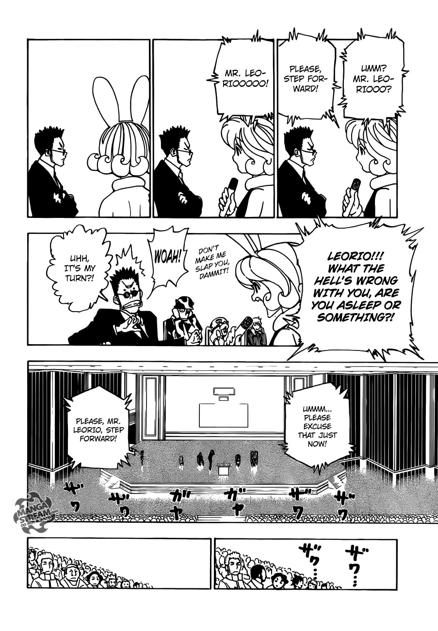 Hunter X Hunter Chapter 332 page 4 - Chapter 332: Applause