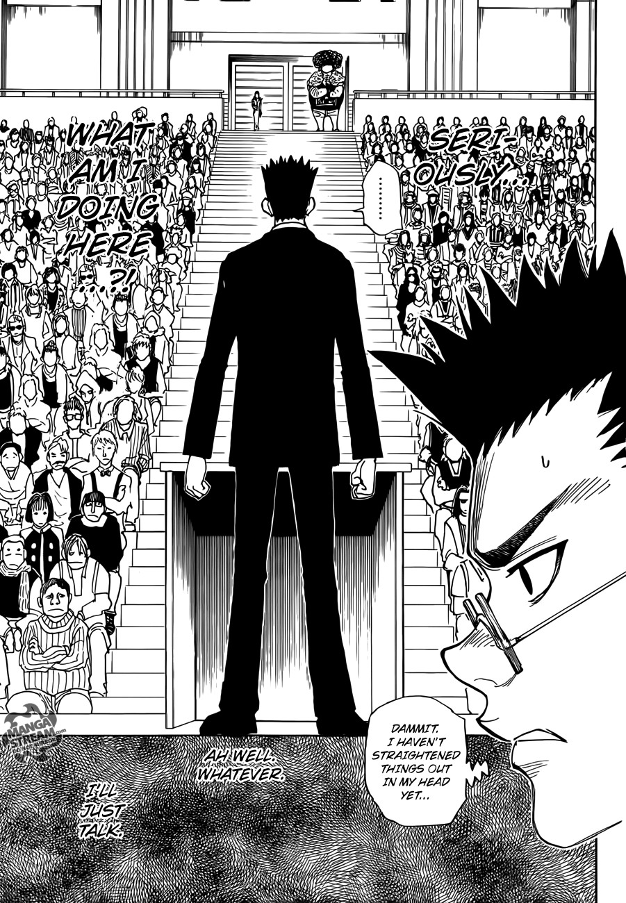 Hunter X Hunter Chapter 332 page 5 - Chapter 332: Applause