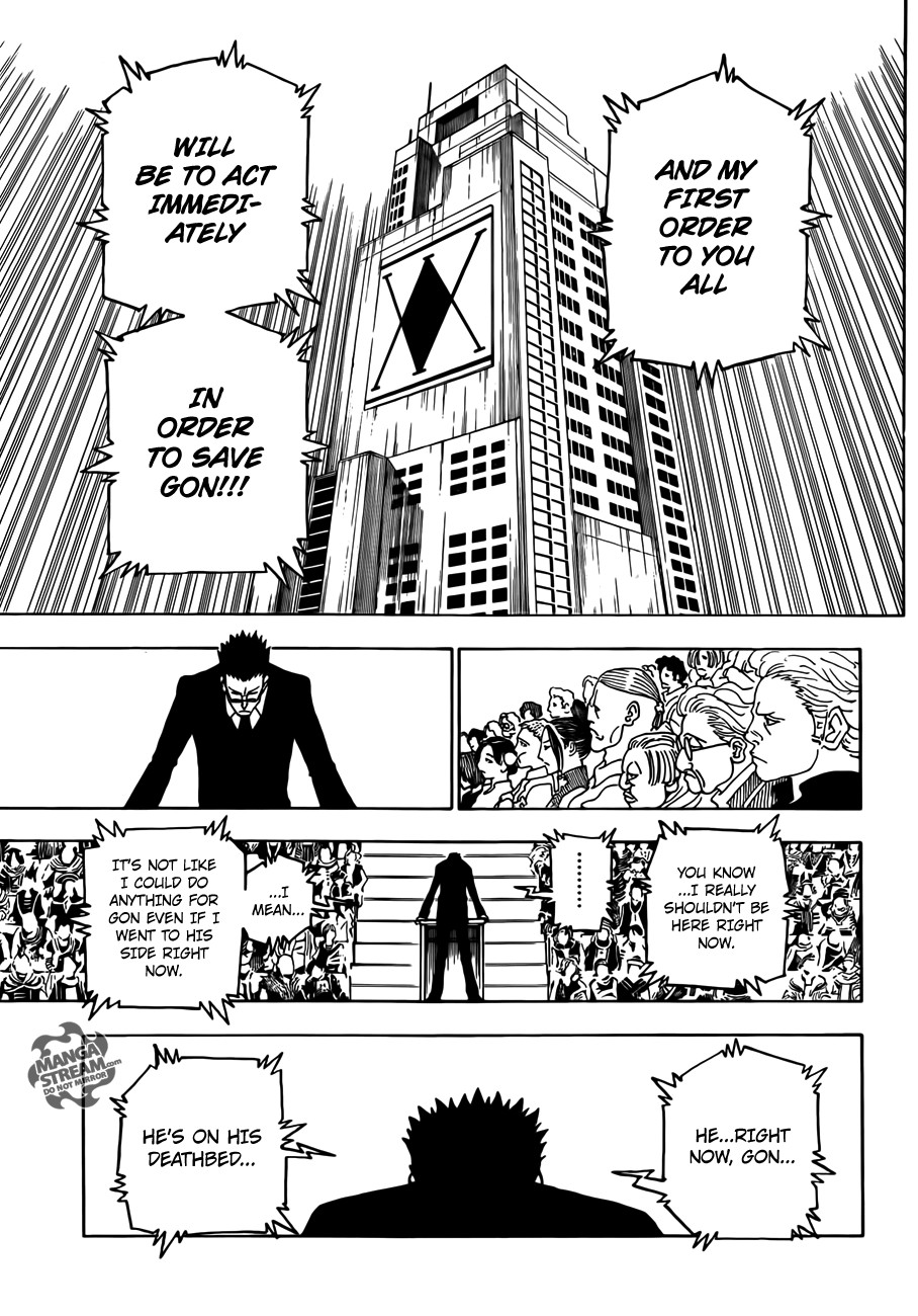 Hunter X Hunter Chapter 332 page 7 - Chapter 332: Applause