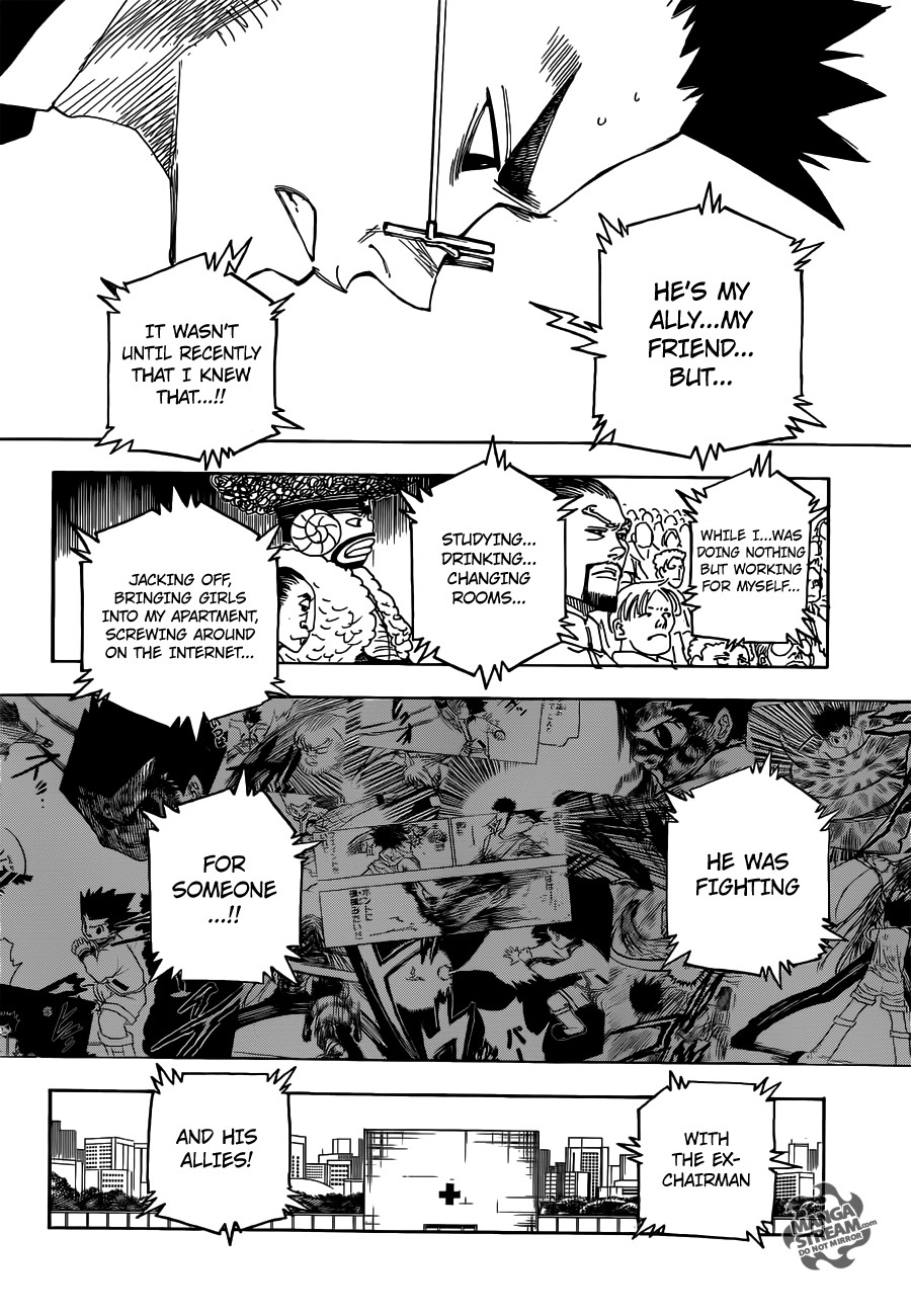 Hunter X Hunter Chapter 332 page 8 - Chapter 332: Applause