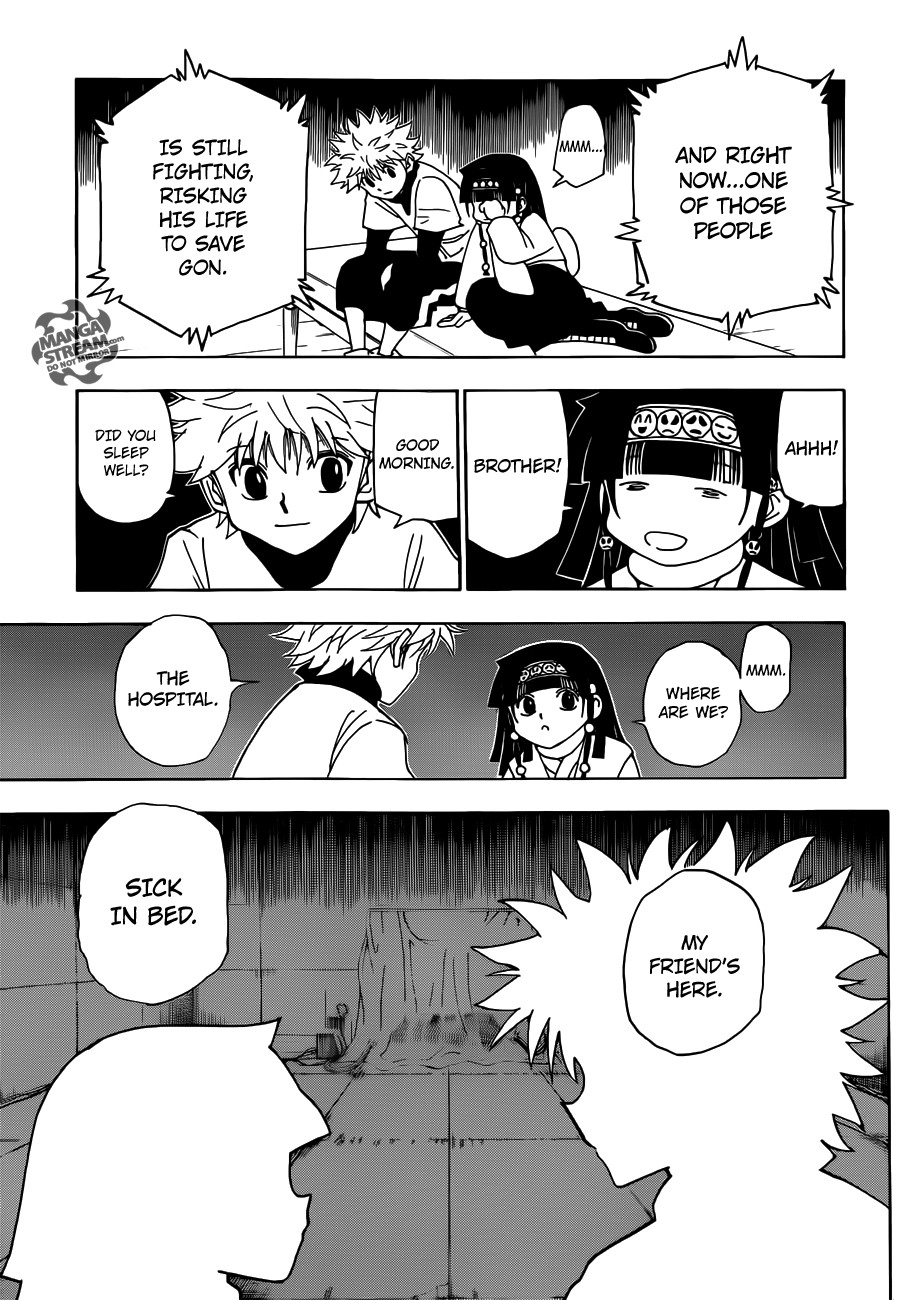 Hunter X Hunter Chapter 332 page 9 - Chapter 332: Applause