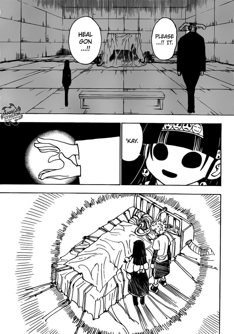 Hunter X Hunter Chapter 333 page 11 - Chapter 333: Rumble