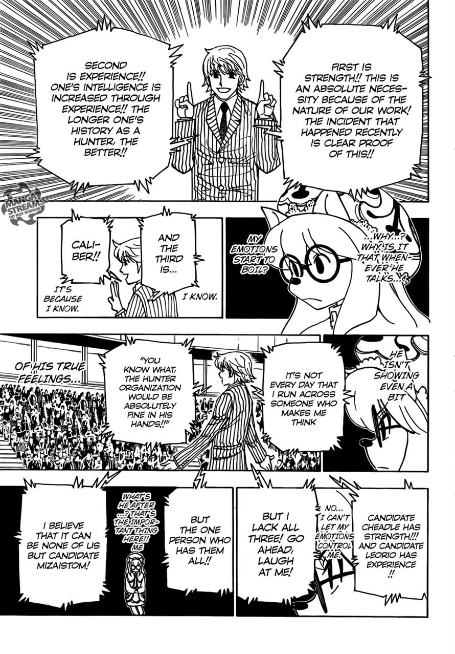 Hunter X Hunter Chapter 333 page 3 - Chapter 333: Rumble