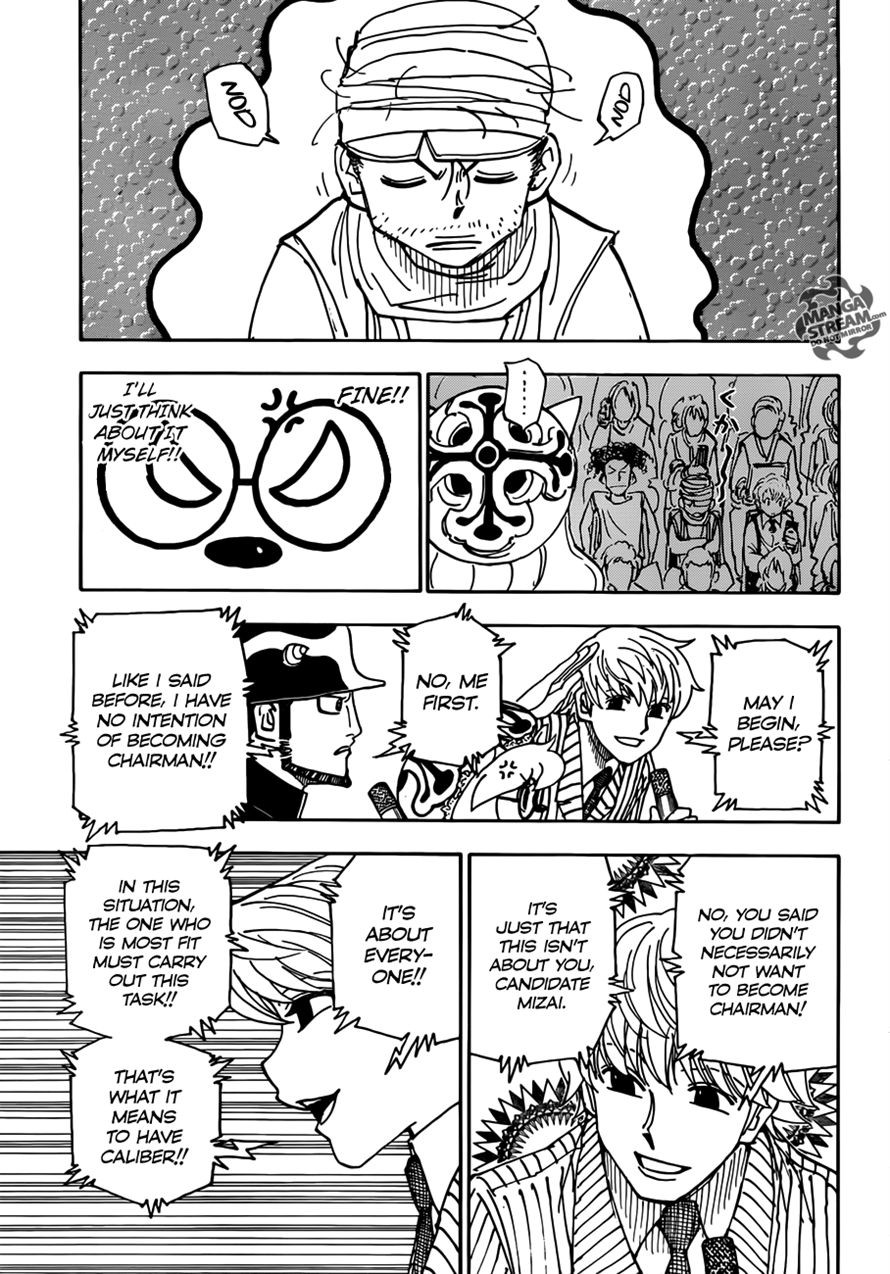 Hunter X Hunter Chapter 333 page 5 - Chapter 333: Rumble