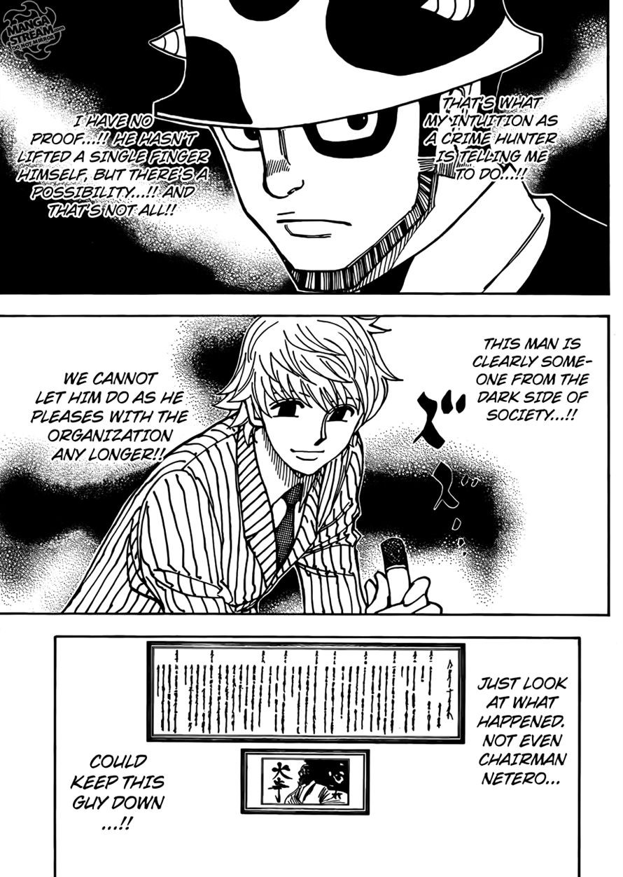 Hunter X Hunter Chapter 333 page 7 - Chapter 333: Rumble