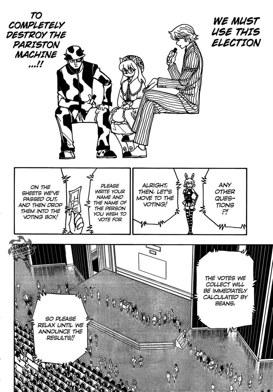 Hunter X Hunter Chapter 333 page 8 - Chapter 333: Rumble